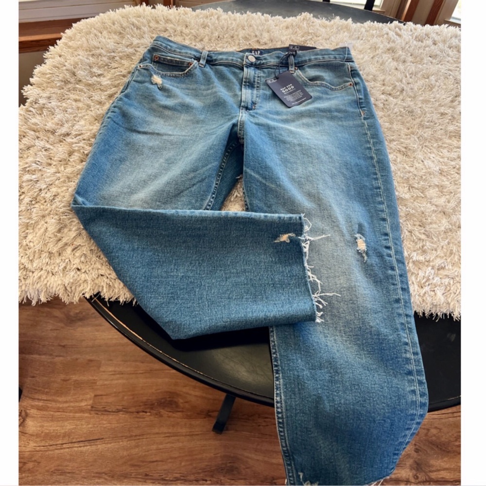 NWT Gap High Rise Cigarette Style Jeans